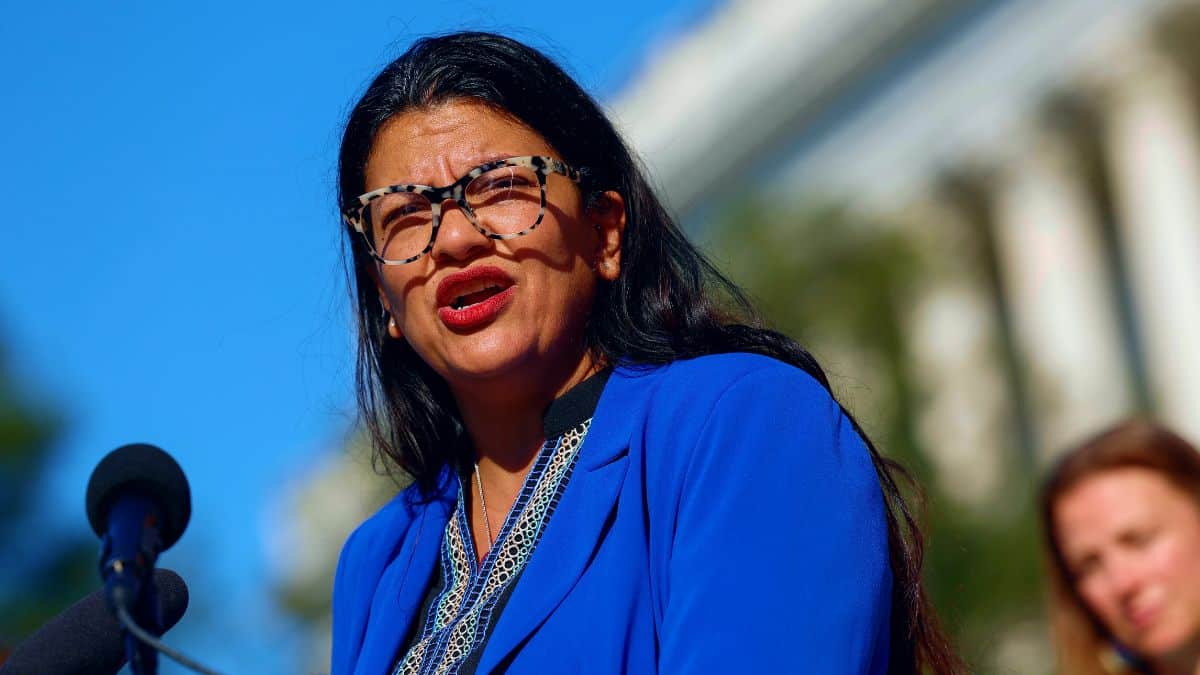 Democrat Squad Member Rashida Tlaib Calls Biden 'Enabler' Of Genocide ...