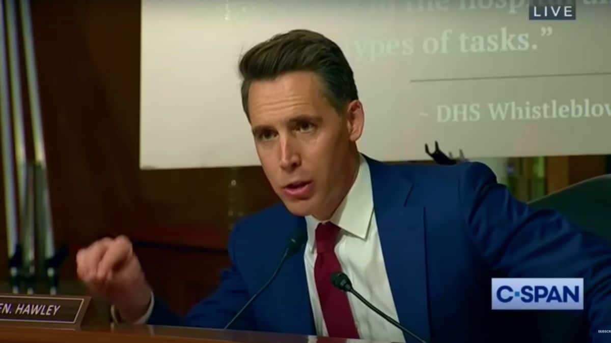 Hawley, Biden Got Lost in Closet
