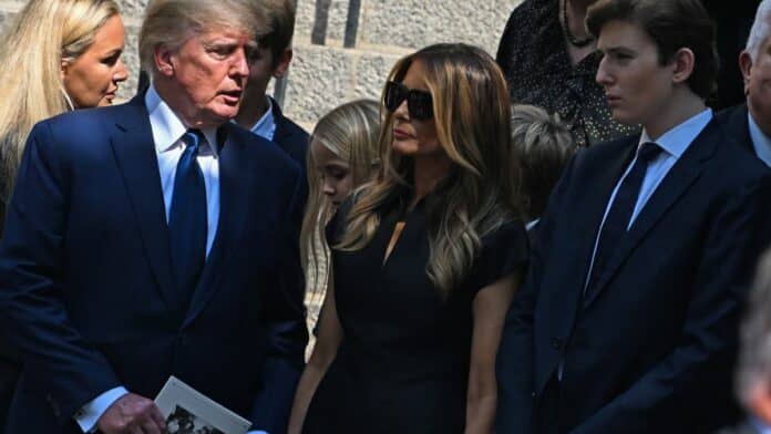 Trump Family Melania Barron Capital One