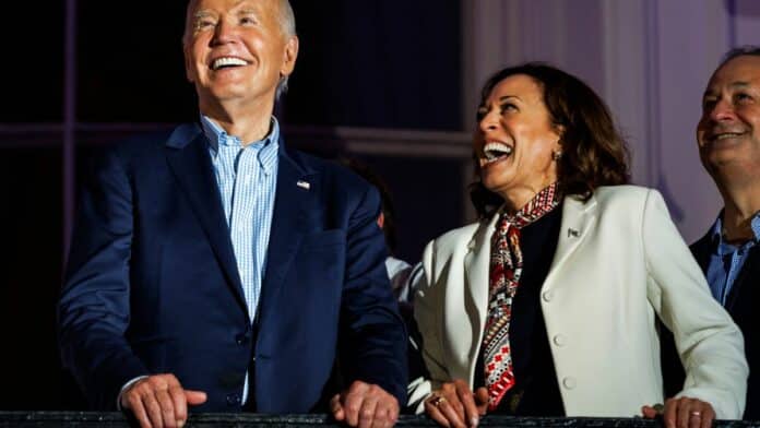 Joe Biden and Kamala Harris