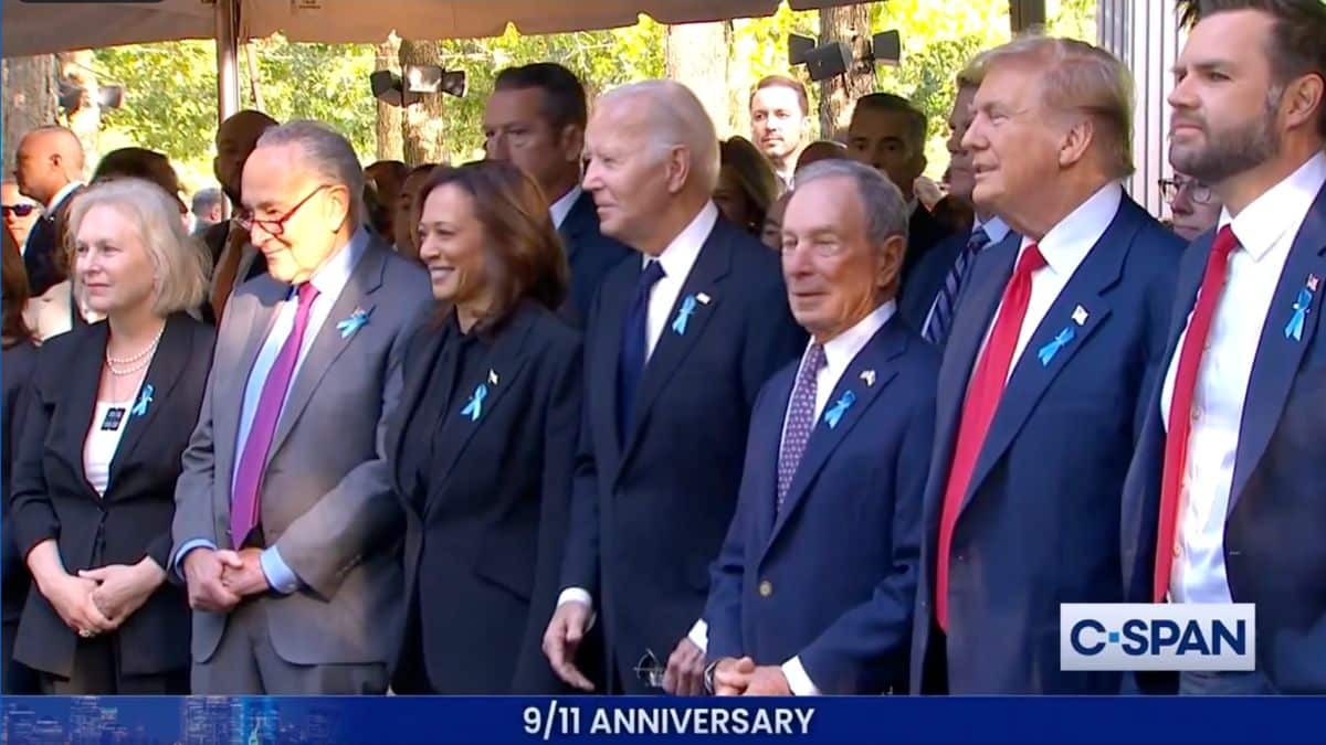 Biden, Harris, Trump, Vance Present Together for 9/11 Ceremony American Faith