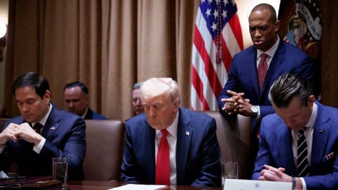 Cabinet Prayer Trump Cabinet Prayer