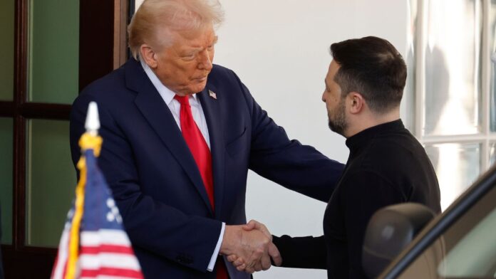 Trump and Zelenskyy