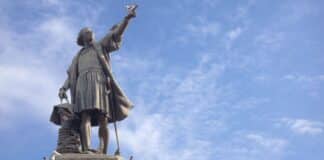 White House Gets Columbus Statue