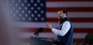 Vance Serves Thanksgiving Meals to Soldiers