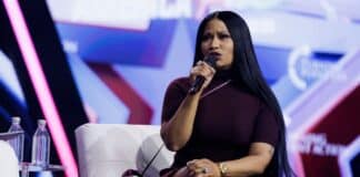 Nicki Minaj Shocks Crowd With Trump Praise at TPUSA Event