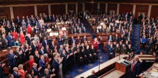 Democrat Congresswoman Calls Trump’s ‘Stand for Americans’ Moment ‘Racist’ state of the union