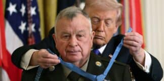 President Trump Awards American Heroes