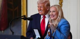 Olympian Gives Trump Order of Ikkos Medal