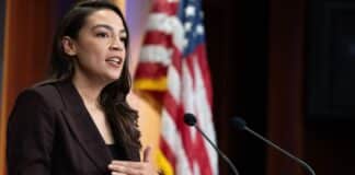 AOC Shifts on Iron Dome Support