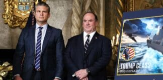 Navy Secretary Drops from Trump Admin