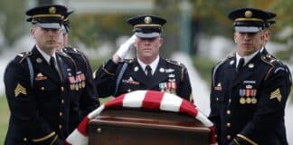 Caskets and Cheers: Liberals’ Disgrace to Our Fallen Heroes Military Casket