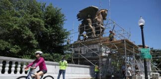 Trump Admin Restoring Gold-Plated Statues