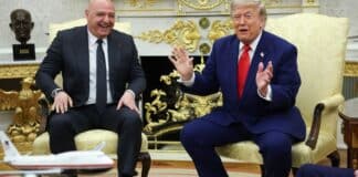 Lebanese President Meets with Trump